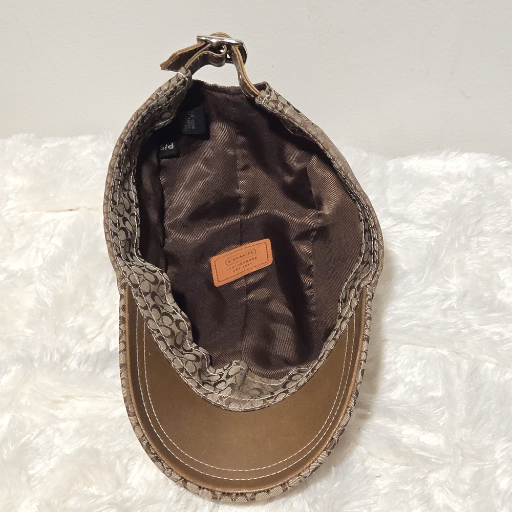 Coach Jacquard Baseball Cap, Size S/P - Picture 8 of 9
